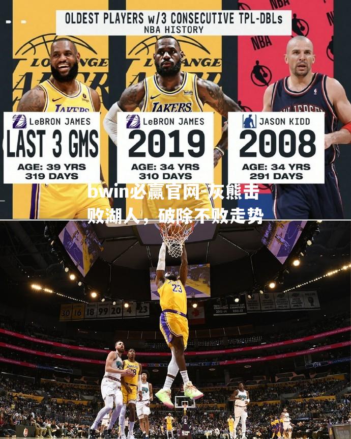 灰熊击败湖人，破除不败走势